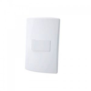 Interruptor Sencillo Spazio Conmutable Blanco