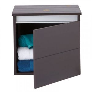 Mueble Espacio flotante Wengue 45x39x40Cm