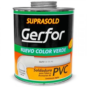 Soldadura Pvc Verde 900 gr-1/4 Gl Gerfor
