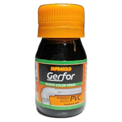 Soldadura Pvc Verde 28gr-1/128 Gl Gerfor