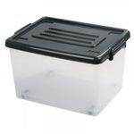 caja-plastica-37lt-con-ruedas-transparente-color-gris