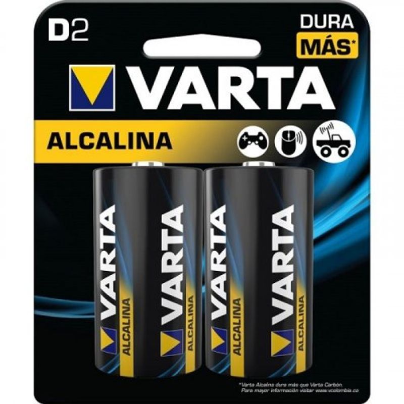 Pilas alcalinas Varta - tipo C