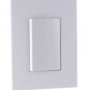 Interruptor Sencillo Conm Nova Blanco