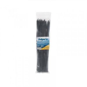 Amarre Plastico Negro 2.5Mmx10Cm 100Pzs