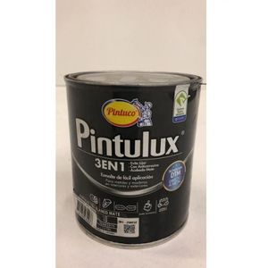 Esmalte Pintulux Tres En Uno Blanco Mate 10 1/4 Gl