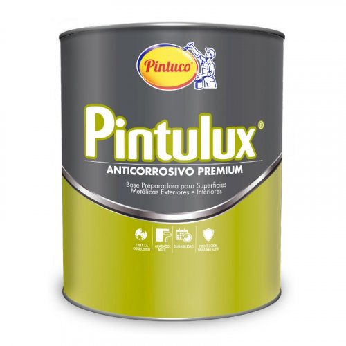 Pintura Base Anticorrosivo Premium Negro x1/4gal