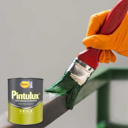 Pintura Base Anticorrosivo Premium Negro X1/4gal