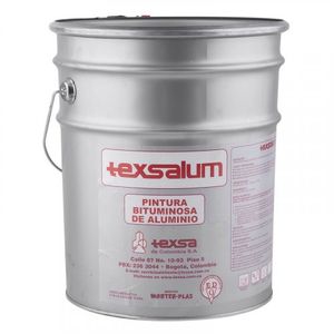 Pintura bituminosa de aluminio x16kg Texsa