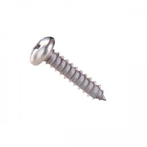Tornillo Lamina 6 mm x 10 mm Pan Phillips JIS Zincado x12und