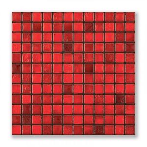 Cenefa Porcelanica Mystic Red 30x30 Centimetros