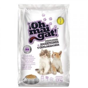Ohmaigat Gatitos Juguetones 1,5Kg
