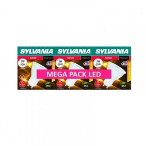 Bombillo Led 5W GU10 380 Lúmenes Luz Cálida Pack x3 Sylvania