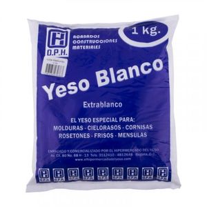 Yeso blanco yeso 1 kilo