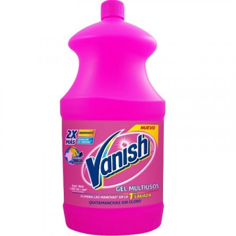 Quitamanchas en Gel Vanish Multiusos para Ropa de Color 9 l a