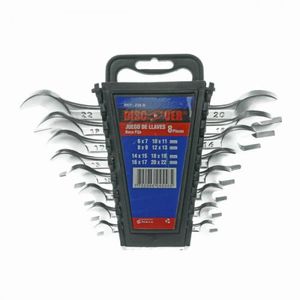 Juego 8 Piezas Llave Fija 6 A 22 Mm