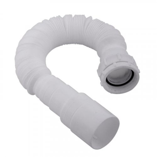 BONOMINI Tubo flexible de desagüe, sifón, separador de olores para lavabo  de 5/4 y 32 mm de diámetro, montaje sencillo sin herramientas, ampliable  de 390 - 865 mm : : Bricolaje y herramientas
