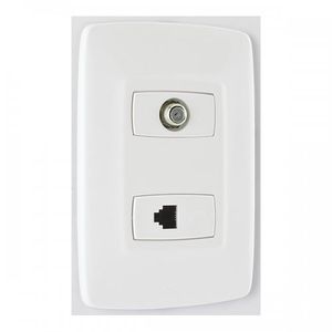 Interruptor Doble Conmutable Blanco Arquea x127v-250v