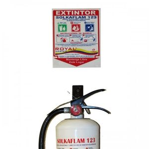 Kit Soporte Extintor Solkaflam