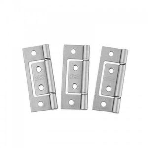 Bisagra Omega 3 cm x 1 cm Calibre 16 Latonado x3und