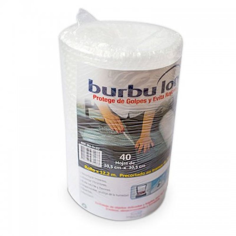 Plastico burbuja 30 cm x 5 m