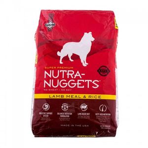 Alimento Nutra Nuggets Cordero Arroz x15kg