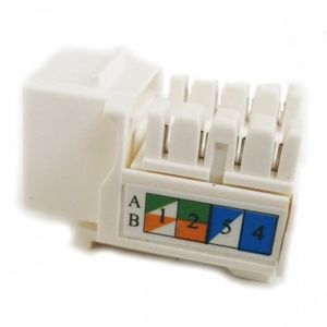 Modulo 438416 HL-KJ Tono Teclas Rj45 Blanco
