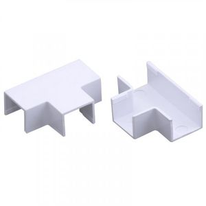 Acople T 12 x 9 mm Pvc Blanco