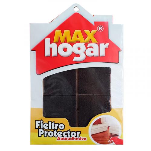 Fieltro Protector Autoadhesivo Para Muebles Max Hogar Café. - Home