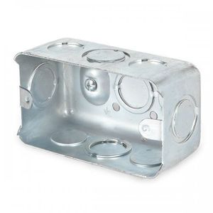 Caja Eléctrica 2x4 cm T7102 - 001 Zincada Induma