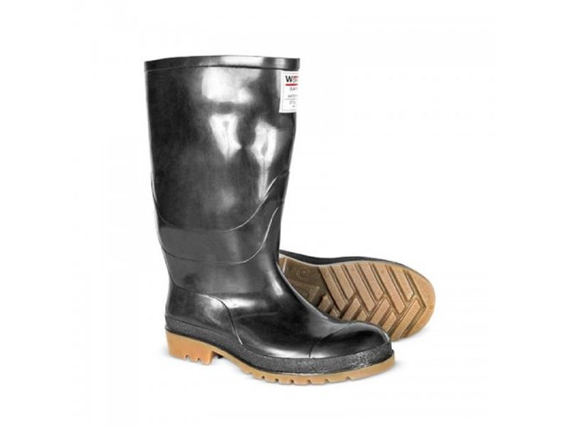 cada vez gancho aterrizaje Bota Workman Waterproof Punta Acero Negra T 41