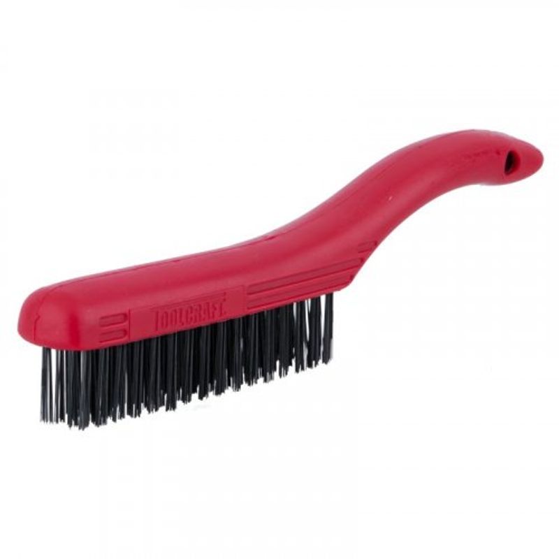 Cepillo De Alambre De Latón KS Tools 201.2316 - Para Limpiar Bujías, 2 Hileras, Longitud 170 Mm