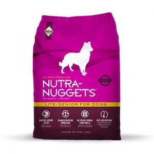 Alimento Nutra Nuggets Lite Senior 15kg