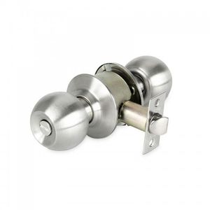Cerradura Pomo Baño Nuovo Acero Inoxidable