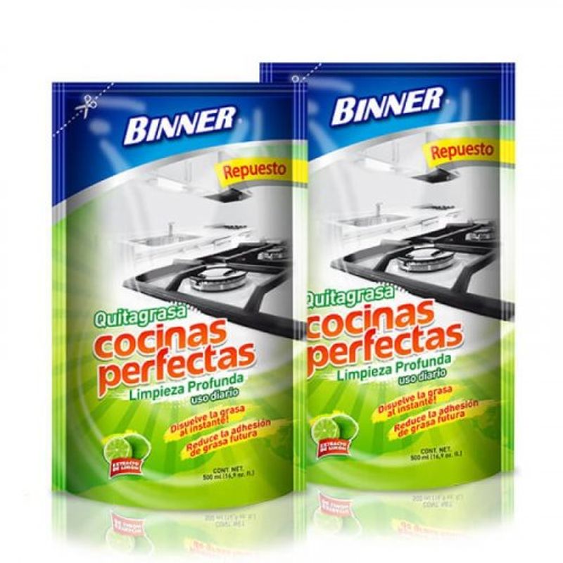 3117 Quitagrasa Cocinas Perfectas 500Ml Uso Diario