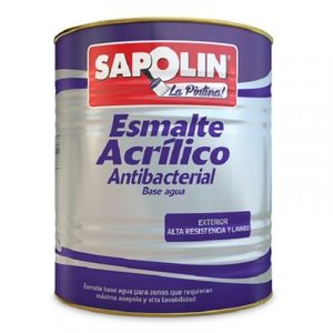 Esmalte Acrilico Antibacterial1gl Blanco Satin