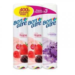 Bonaire Spray x3 400ml Frutos rojos 2 - Lavanda1