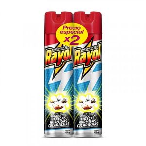 Insecticida Rayol Spray Matatodo 400 ml x 2 Unidades