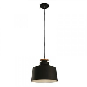 Lámpara de Colgar León 1 Luz E27 Negro