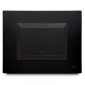 Interruptor Simple Negro Plura