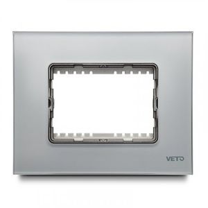 Placa 3H Vidrio Blanca Plura