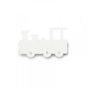 Perchero locomotora blanco 4 ganchos Ducasse