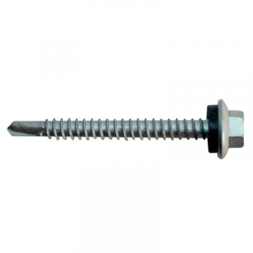 Tornillo Cubierta Acero 12-14x7/8 Punta Reducida Fijador De Ala x12Uni