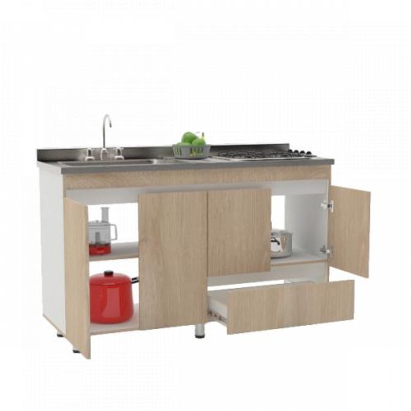 Mueble Superior Cocina River 150 Wengue