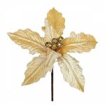ponsettia-velvet-gold-25cm-navidad-1