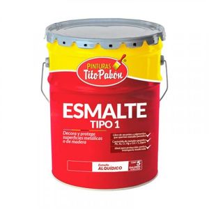 Esmalte Blanco Brillante 5gl