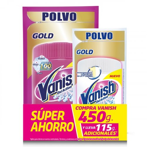 Quitamanchas polvo pink doypack 850 gr