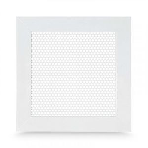 Rejilla Ventilacion Aluminio Perforada Redonda 30x30
