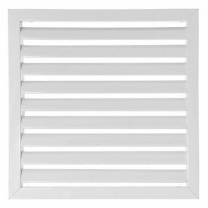 Rejilla Ventilacion Aluminio Aletas Curvas 15x15