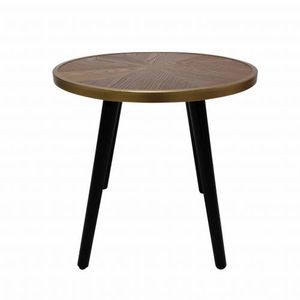 Mesa Lateral Kirvi 40x40x40 Gold