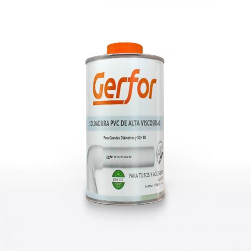 Soldadura PVC alta viscosidad 1/4 Gal
